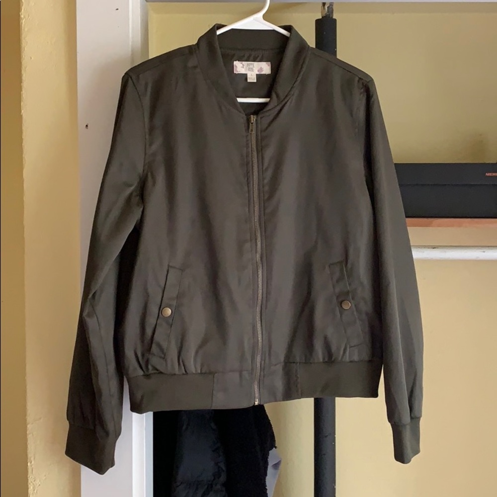 Hippie Rose Bomber Jacket